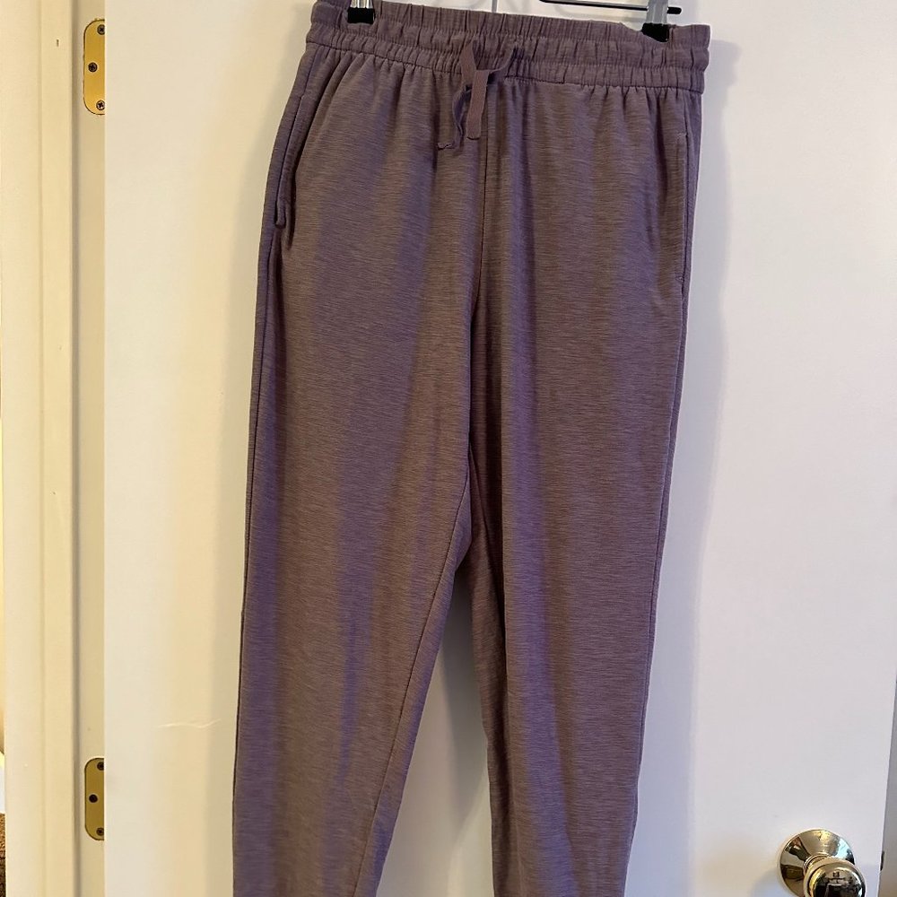 kyodan active wear purple sweat pants joggers